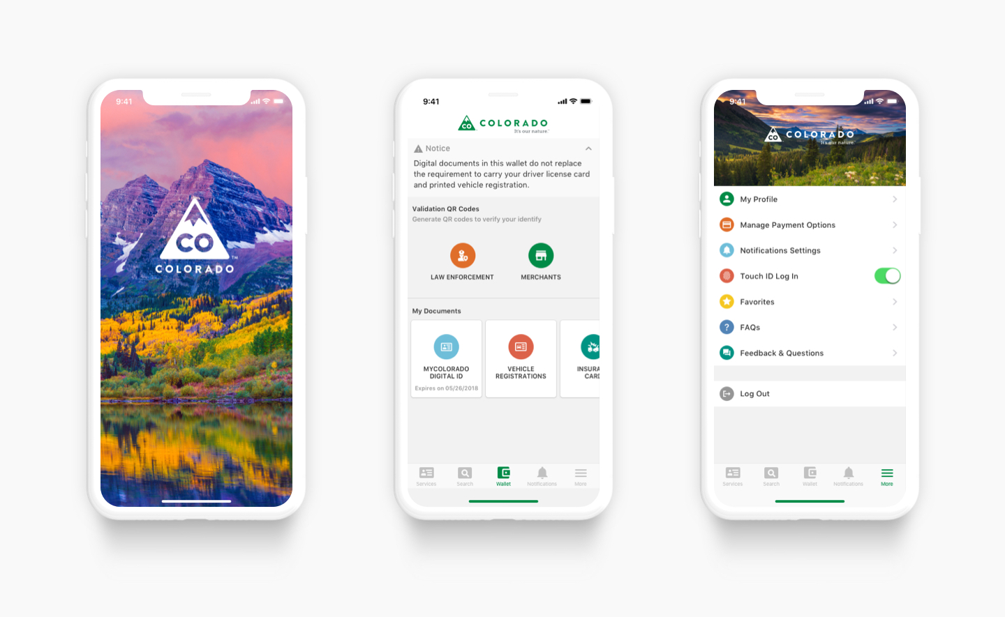 myColorado features